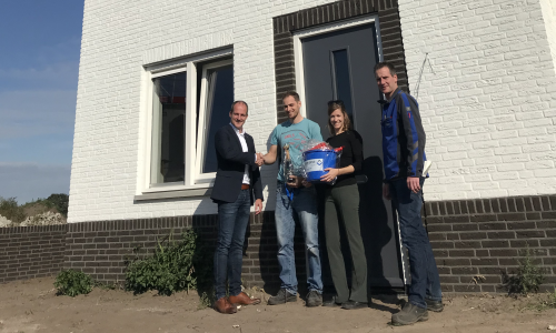 Eerste woningen opgeleverd in Schaversvelden Heeze